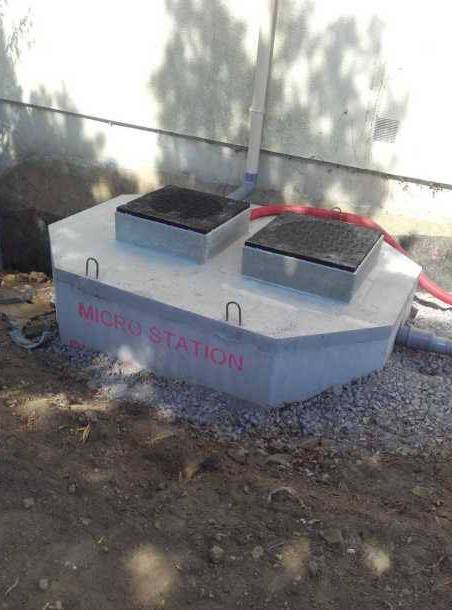 Assainissement micro station