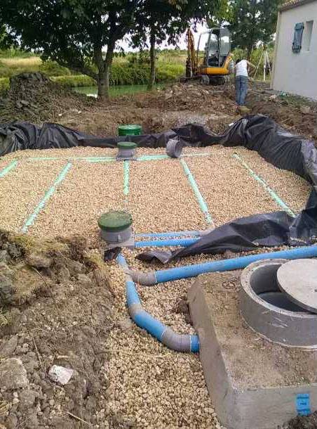 chantier Assainissement